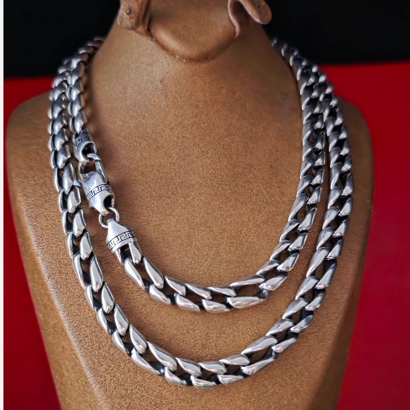 کد 2091 زنجیر نقره تایلندی مردانه