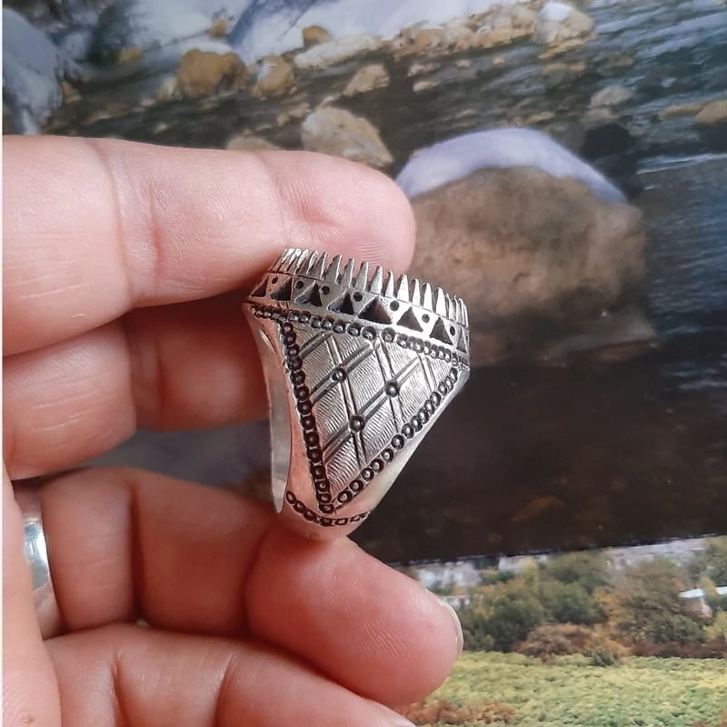 کد 1257 رکاب انگشتر نقره دستساز